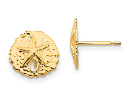 14k Yellow Gold Earrings Style SE2057 - Classique Jewelry Inc.