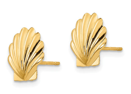 14k Yellow Gold Earrings Style SE2199 - Classique Jewelry Inc.