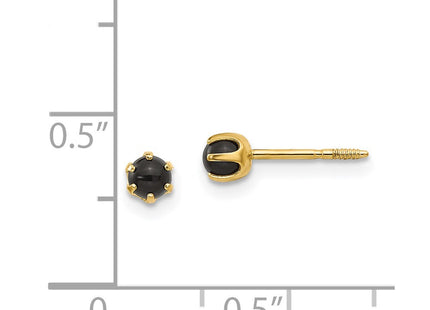 14k Yellow Gold Earrings Style SE2200 - Classique Jewelry Inc.