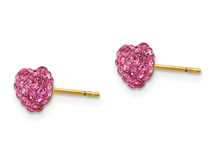 14k Yellow Gold Earrings Style SE2207 - Classique Jewelry Inc.