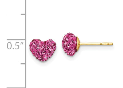 14k Yellow Gold Earrings Style SE2207 - Classique Jewelry Inc.