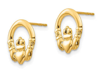 14k Yellow Gold Earrings Style SE2209 - Classique Jewelry Inc.