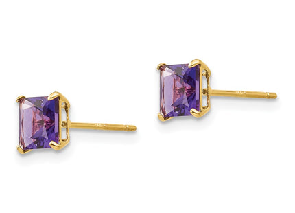 14k Yellow Gold Earrings Style SE2281 - Classique Jewelry Inc.