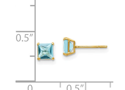 14k Yellow Gold Earrings Style SE2282 - Classique Jewelry Inc.