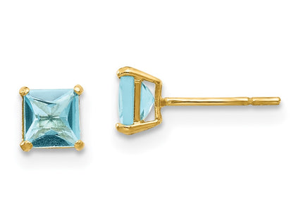 14k Yellow Gold Earrings Style SE2282 - Classique Jewelry Inc.