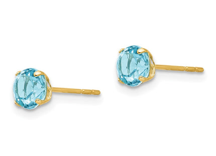 14k Yellow Gold Earrings Style SE2283 - Classique Jewelry Inc.