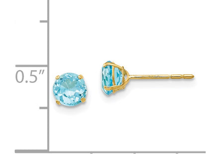 14k Yellow Gold Earrings Style SE2283 - Classique Jewelry Inc.