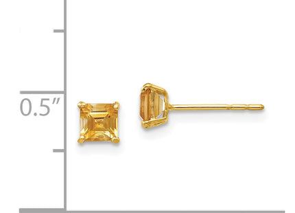 14k Yellow Gold Earrings Style SE2293 - Classique Jewelry Inc.