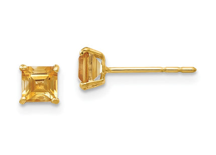 14k Yellow Gold Earrings Style SE2293 - Classique Jewelry Inc.
