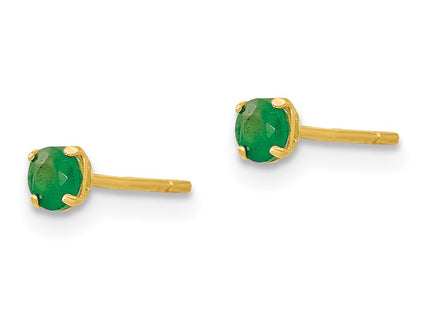 14k Yellow Gold Earrings Style SE2295 - Classique Jewelry Inc.