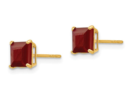 14k Yellow Gold Earrings Style SE2297 - Classique Jewelry Inc.