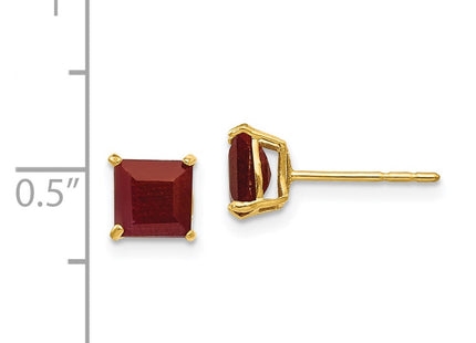 14k Yellow Gold Earrings Style SE2297 - Classique Jewelry Inc.