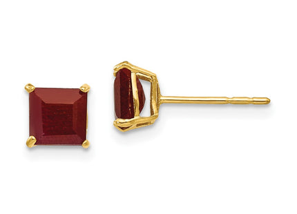 14k Yellow Gold Earrings Style SE2297 - Classique Jewelry Inc.