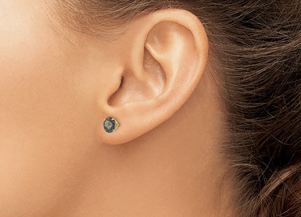 14k Yellow Gold Earrings Style SE2298 - Classique Jewelry Inc.