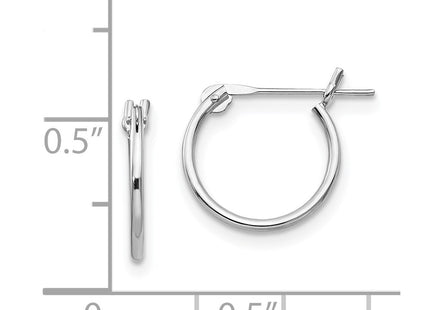 14k White Gold Earrings Style SE230 - Classique Jewelry Inc.