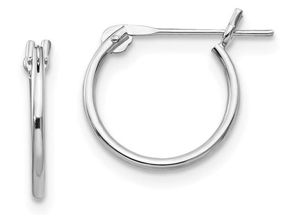 14k White Gold Earrings Style SE230 - Classique Jewelry Inc.