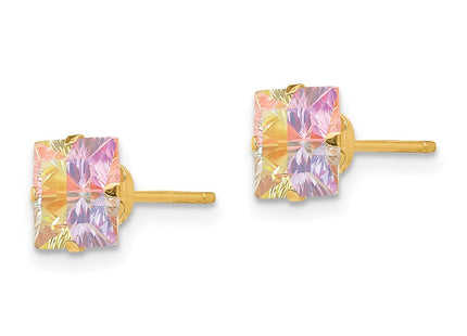 14k Yellow Gold Earrings Style SE2302 - Classique Jewelry Inc.