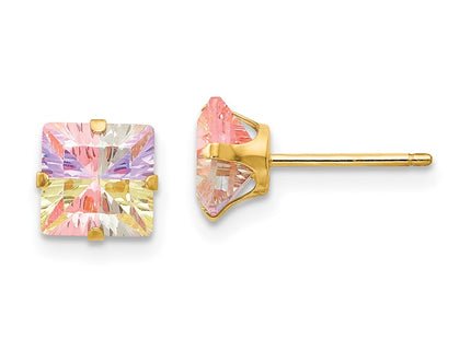 14k Yellow Gold Earrings Style SE2302 - Classique Jewelry Inc.