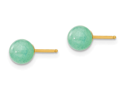 14k Yellow Gold Earrings Style SE2305 - Classique Jewelry Inc.