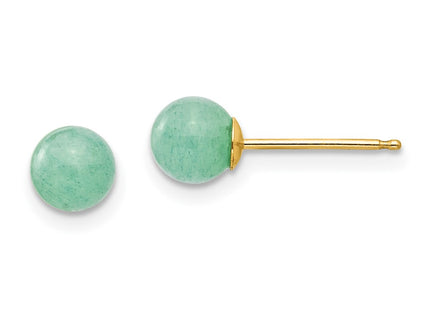 14k Yellow Gold Earrings Style SE2305 - Classique Jewelry Inc.