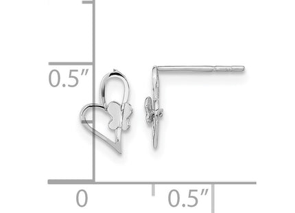 14k White Gold Earrings Style SE2329 - Classique Jewelry Inc.