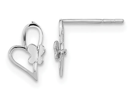 14k White Gold Earrings Style SE2329 - Classique Jewelry Inc.