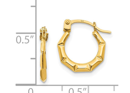 14k Yellow Gold Earrings Style SE2376 - Classique Jewelry Inc.