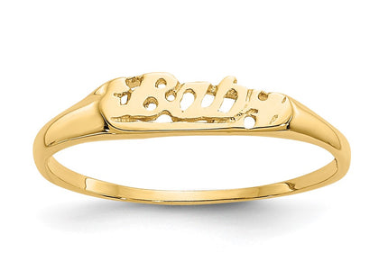 14k Yellow Gold Rings Style SE2387 - Classique Jewelry Inc.