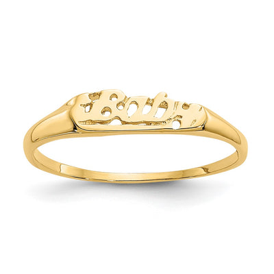 14K gold ring