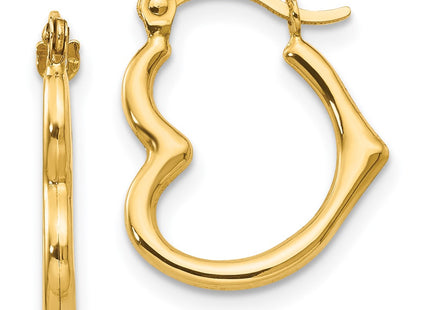 14k Yellow Gold Earrings Style SE2413 - Classique Jewelry Inc.