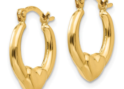14k Yellow Gold Earrings Style SE2414 - Classique Jewelry Inc.
