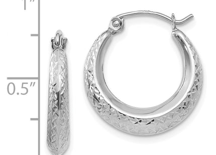 14k White Gold Earrings Style SE2435 - Classique Jewelry Inc.