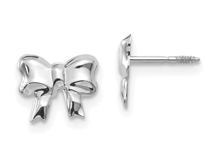 14k White Gold Earrings Style SE2443 - Classique Jewelry Inc.