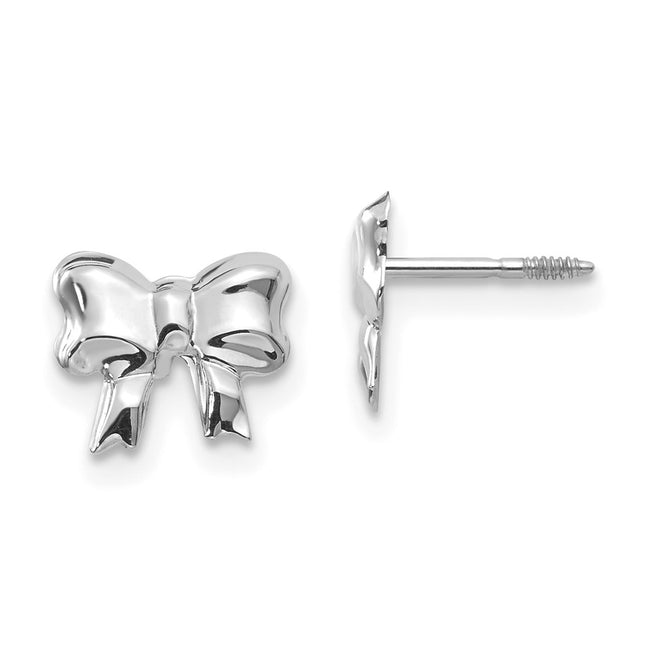 14k White Gold Earrings Style SE2443 - Classique Jewelry Inc.