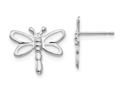 14k White Gold Earrings Style SE2451 - Classique Jewelry Inc.