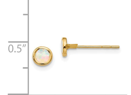 14k Yellow Gold Earrings Style SE2472 - Classique Jewelry Inc.