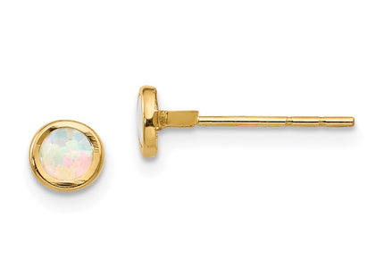 14k Yellow Gold Earrings Style SE2472 - Classique Jewelry Inc.