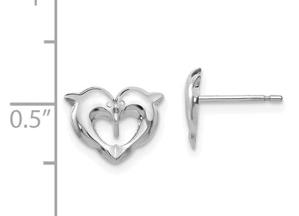 14k White Gold Earrings Style SE2479 - Classique Jewelry Inc.