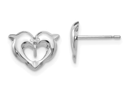 14k White Gold Earrings Style SE2479 - Classique Jewelry Inc.