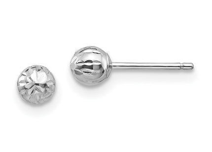 14k White Gold Earrings Style SE2480 - Classique Jewelry Inc.