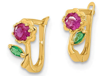 14k Yellow Gold Jewelry Style SE2521 - Classique Jewelry Inc.