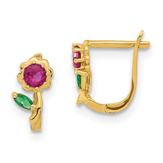 14k Yellow Gold Jewelry Style SE2521 - Classique Jewelry Inc.