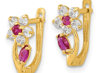 14k Yellow Gold Earrings Style SE2524 - Classique Jewelry Inc.