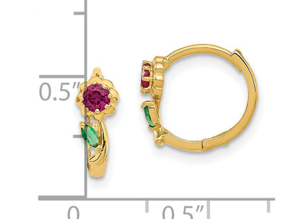 14k Yellow Gold Earrings Style SE2526 - Classique Jewelry Inc.