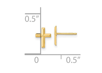 14k Yellow Gold Earrings Style SE2542 - Classique Jewelry Inc.