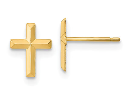 14k Yellow Gold Earrings Style SE2542 - Classique Jewelry Inc.