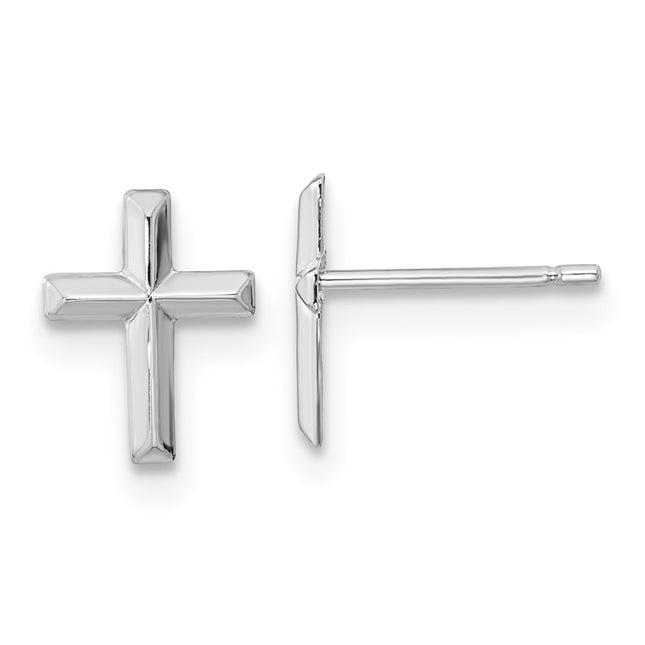 14k White Gold Earrings Style SE2543 - Classique Jewelry Inc.