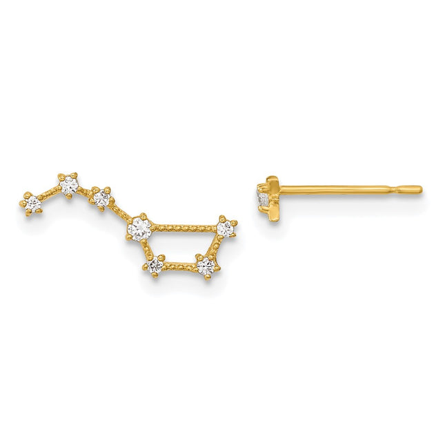 14k Yellow Gold Earrings Style SE2550 - Classique Jewelry Inc.