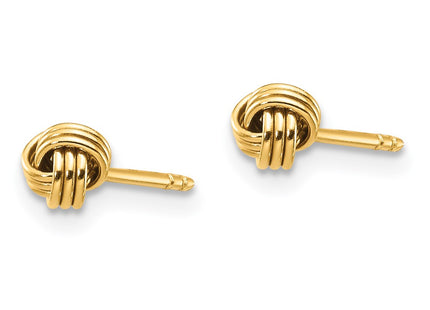 14k Yellow Gold Earrings Style SE2554 - Classique Jewelry Inc.