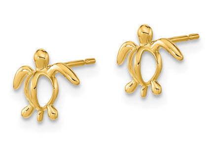 14k Yellow Gold Earrings Style SE2560 - Classique Jewelry Inc.